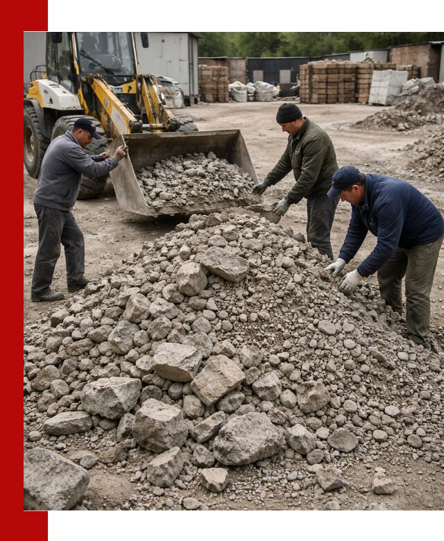 Демонтаж и вывоз бой бетона в Смоленске