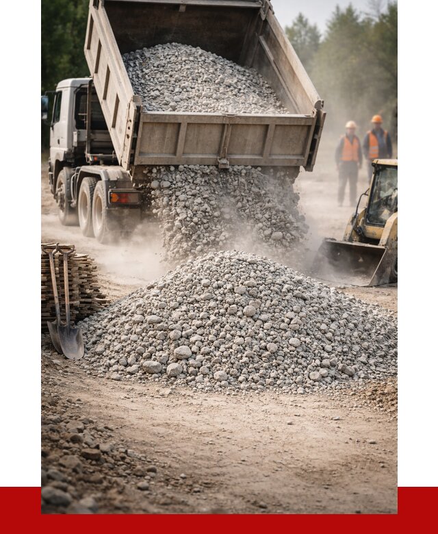 Купить дробленый бетон в Смоленске от 1743 р./куб | ПРОНЕРУДСмл