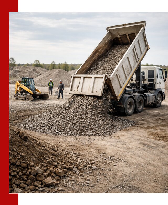 Доставка самосвалом 25 м³ в Смоленске быстро и надежно