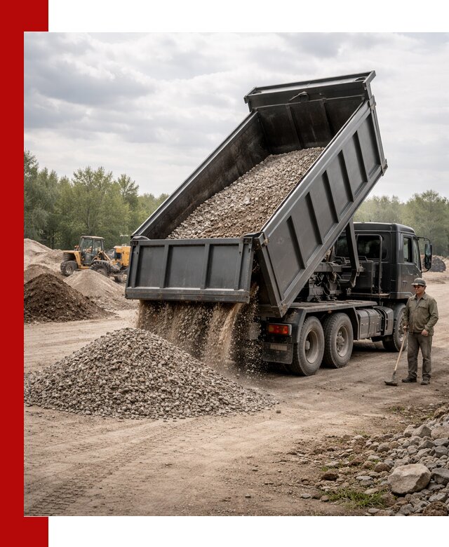 Доставка самосвалом 30 м3 по выгодным ценам в Смоленске