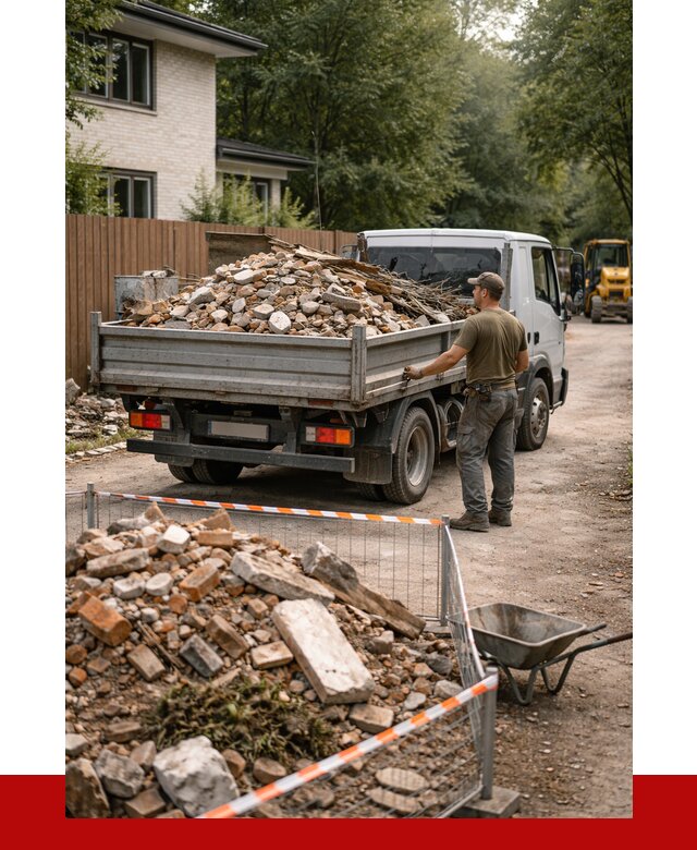 Вывоз строительного мусора с погрузкой в Смоленске от 7691 р | ПРОНЕРУДСмл