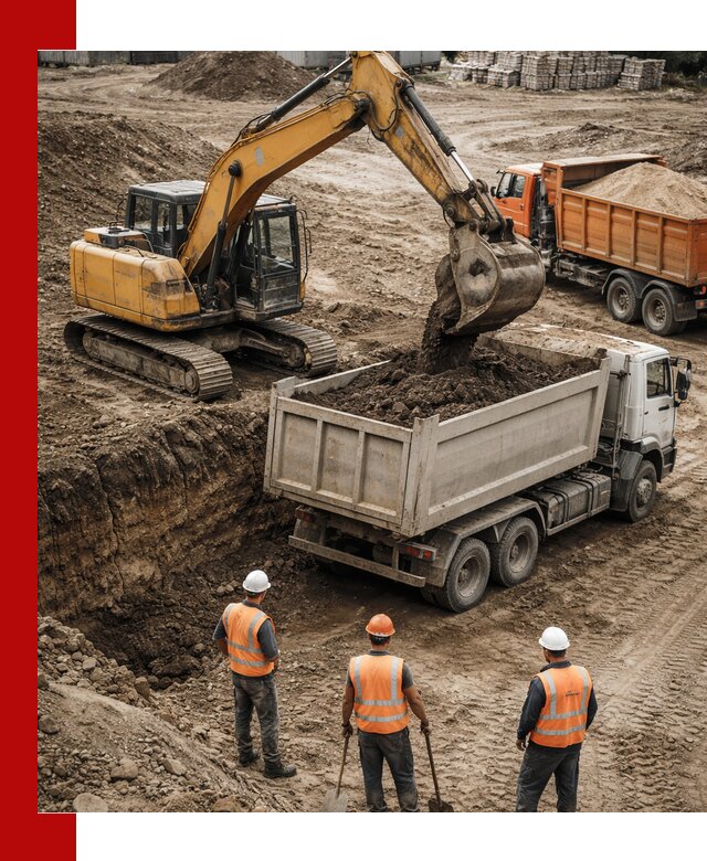 Разработка грунта для строительства и благоустройства в Смоленске