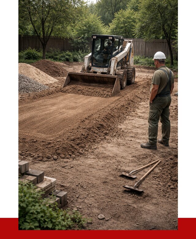 Выравнивание участка под ключ в Смоленске от 3589 р. | ПРОНЕРУДСмл